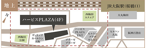 地上からのアクセス