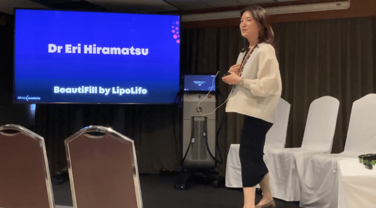 2024/9/29 Alma academy タイにて登壇。ライポライフ脂肪吸引、BeautiFill脂肪注入、脂肪を用いた再生について。