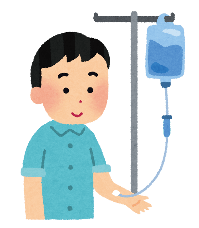 点滴投与のイメージ